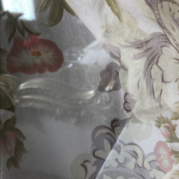 Vintage chiffon scarf - Picture 2 of 4